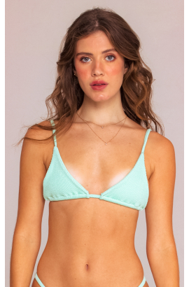 MALIBU CANDY GREEN TOP SUN KINI