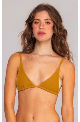 MALIBU GOLD TOP SUN KINI