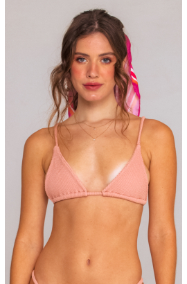 MALIBU ROSÉ GOLD TOP SUN KINI