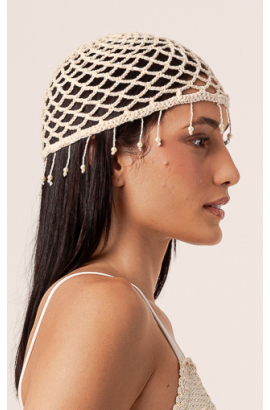 AGUA VIVA BANDANA EM CROCHET