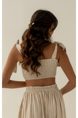 MAREN OFF WHITE CROPPED