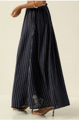 MAREN AZUL MARINHO SAIA LONGA