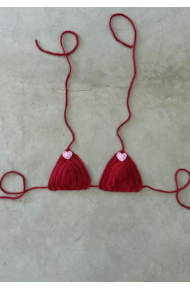 SOLEIL D'AMOUR TOP CORTINA EM CROCHET