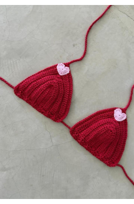 SOLEIL D'AMOUR TOP CORTINA EM CROCHET