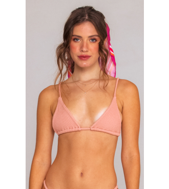 MALIBU ROSÉ GOLD TOP SUN KINI
