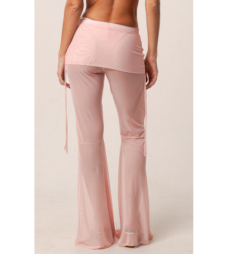 MAR ROSA CLARO CALÇA DE TULE