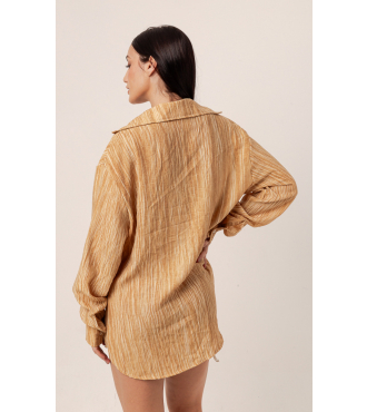 CORAL CAQUI CAMISA