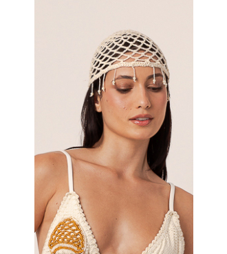 AGUA VIVA BANDANA EM CROCHET