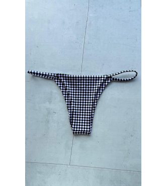 BLACK VICHY CALCINHA SUN KINI