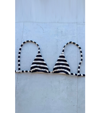 BLACK STRIPES TOP SUN KINI
