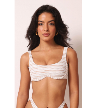 SUYANE OFF WHITE STRIPES TOP ARCO ABERTO