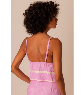 SOFIA ROSA BEBE TOP CROPPED LINHO