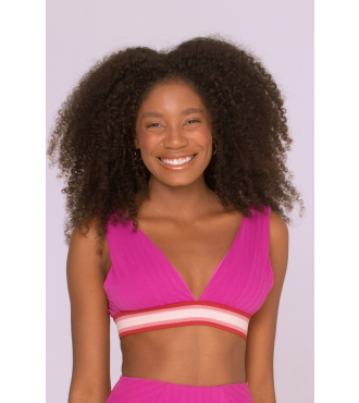 VENEZA MAGENTA HOT PANT CROPPED