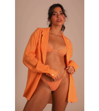 CAPADÓCIA ORANGE LIGHT CAMISA COM LINHO
