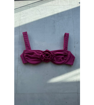 VENEZA MAGENTA TOP ARCO SIMPLES