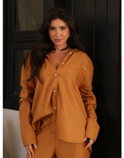 AMARULA CAMISA EM LINHO