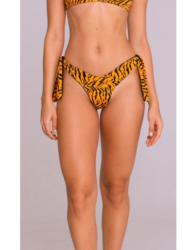 MAYA ORANGE CALCINHA SEMI ASA DELTA LAÇO