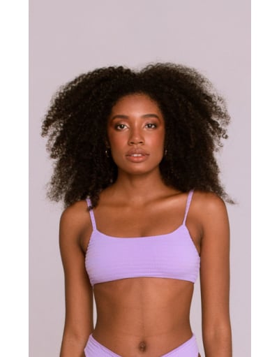 IBIZA LAVANDA TOP CROPPED