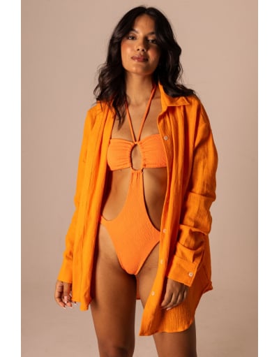 LIVE ORANGE CAMISA