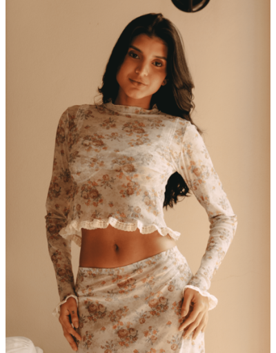 JARDIM SECRETO BLUSA MANGA LONGA