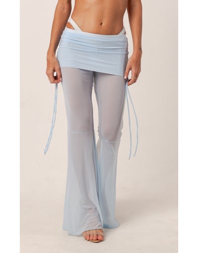 MAR AZUL CLARO CALÇA DE TULE