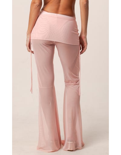 MAR ROSA CLARO CALÇA DE TULE