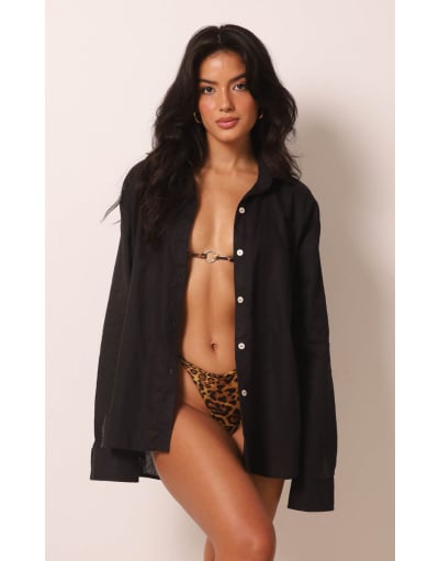 KAUANE BLACK CAMISA COM LINHO
