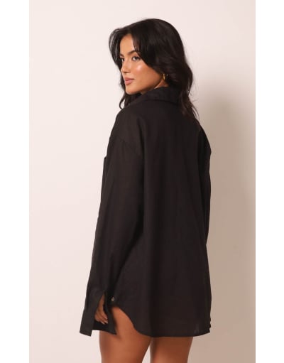 KAUANE BLACK CAMISA COM LINHO