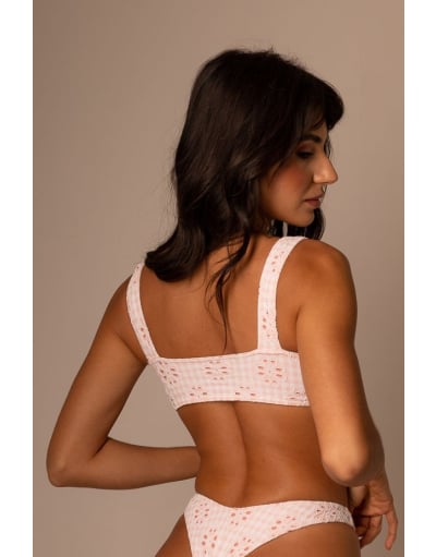 VICHY BARBIE PINK TOP ARCO ABERTO