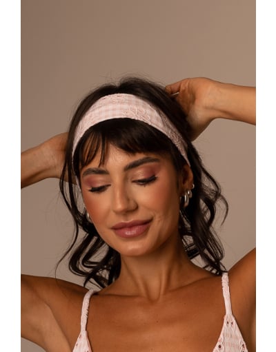VICHY BARBIE PINK FAIXA