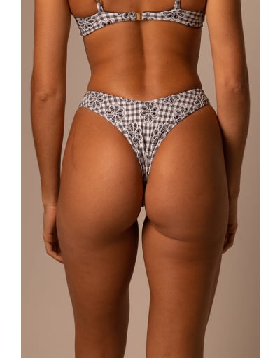 VICHY BARBIE BLACK CALCINHA SEMI ASA DELTA