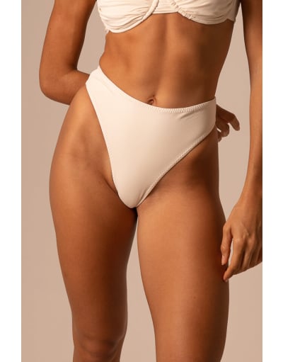 BELLA OFF WHITE CALCINHA SEMI HOT PANT