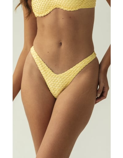 SHINE CANDY YELLOW CALCINHA SEMI ASA DELTA