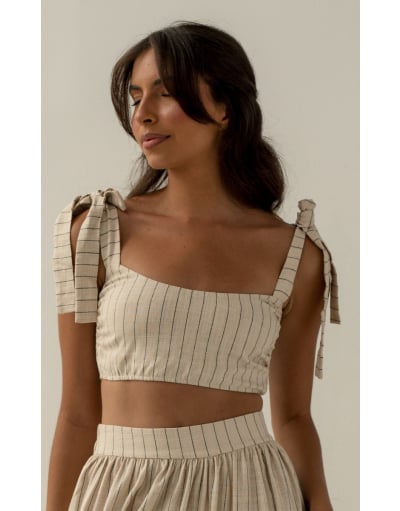 MAREN OFF WHITE CROPPED