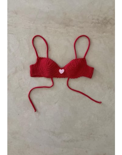 SOLEIL D'AMORE TOP CROPPED EM CROCHET