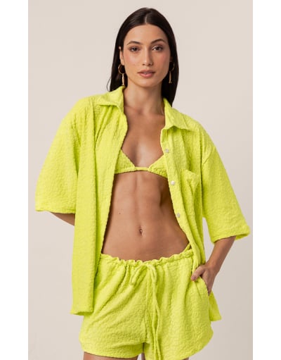 ELENA LIME CAMISA