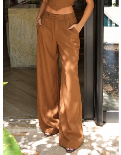 TERRA CALÇA EM LINHO