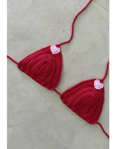 SOLEIL D'AMOUR TOP CROCHET